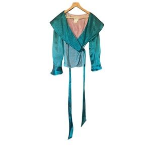 Positively Ellyn Teal Blouse